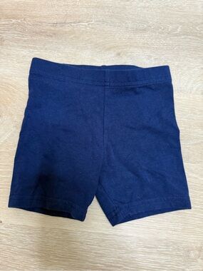 Carter's Navy Cotton Stretch Toddler Shorts